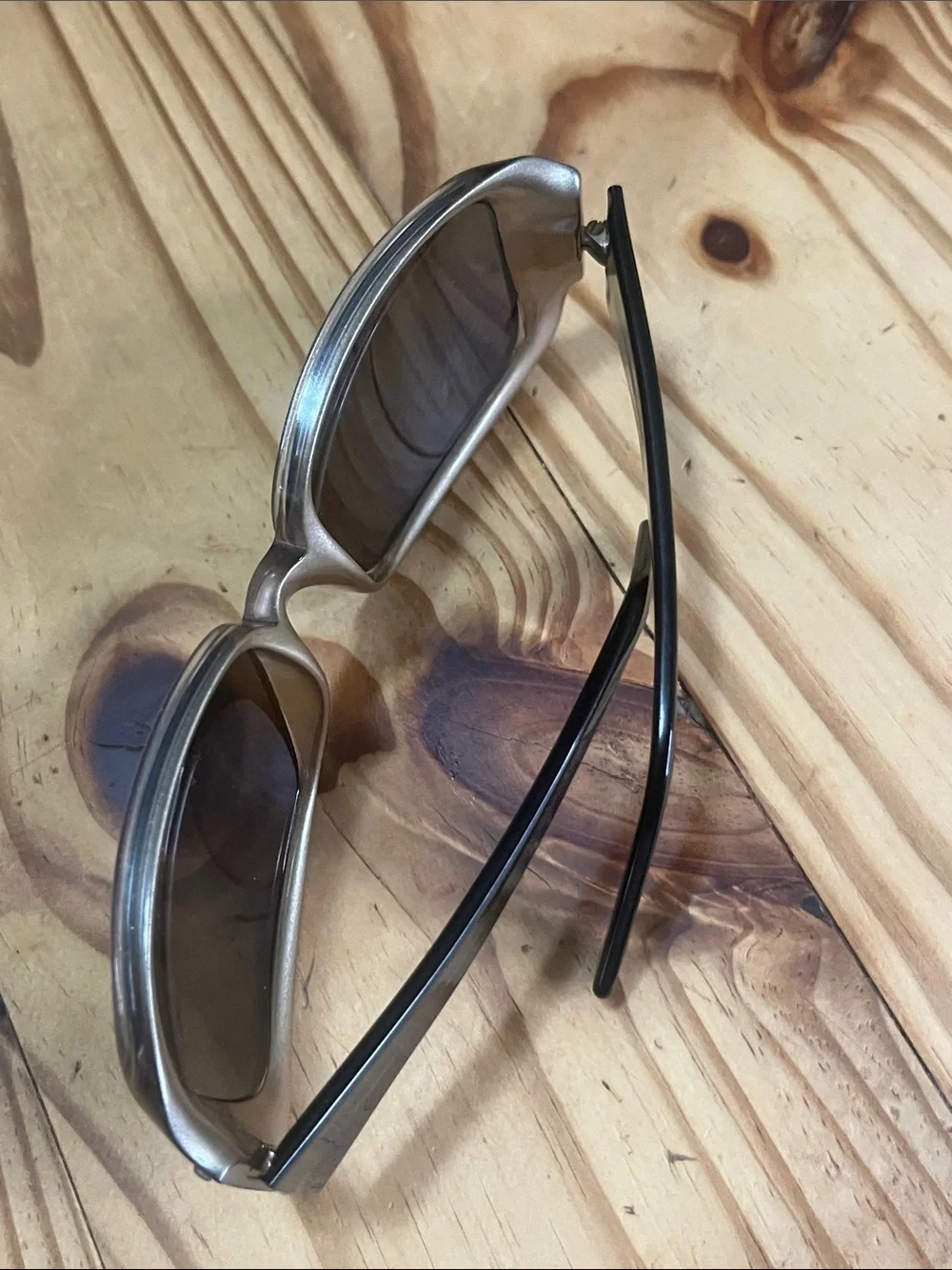 Fendi Brown Gradient Oversized VINTAGE Sunglasses Made in Italy